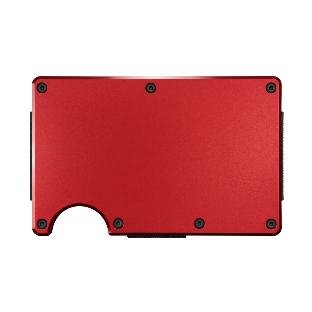 Sekage Slim Wallet – Lava Red